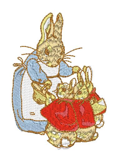 ピーターラビット™ :: ピーターラビット™の世界-7 - 刺しゅうのひきだし