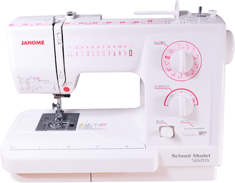 電子式ジグザグミシン（フリーアームタイプ）582型DX