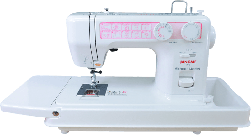 電子式ジグザグミシン（フラットベッドタイプ）766型PD