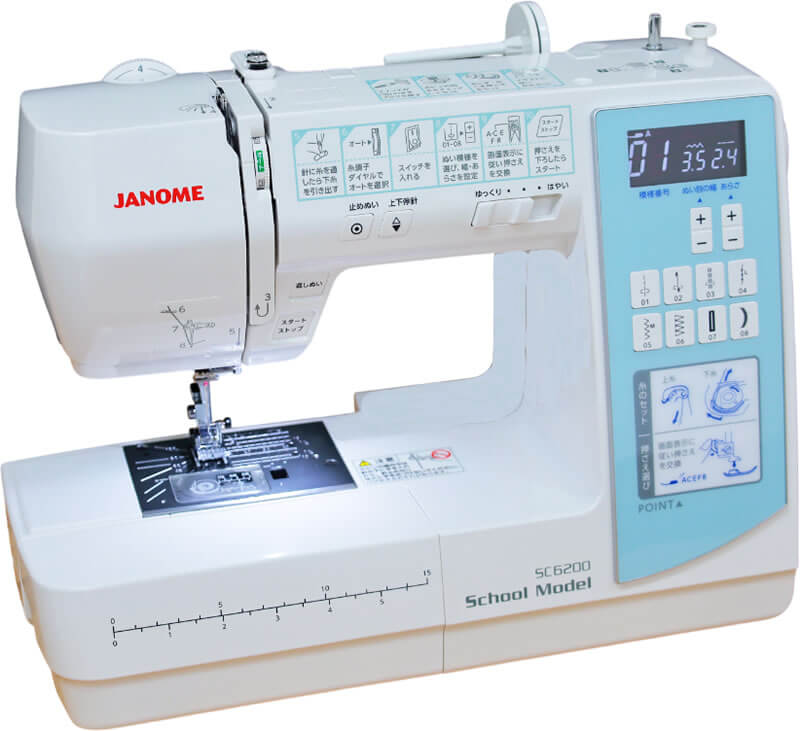 コンピュータミシンSC6200型