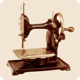Sewing machine: Model 53 (Pine 500 type)