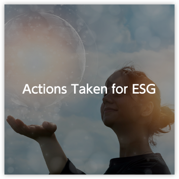 Actions Taken for ESG