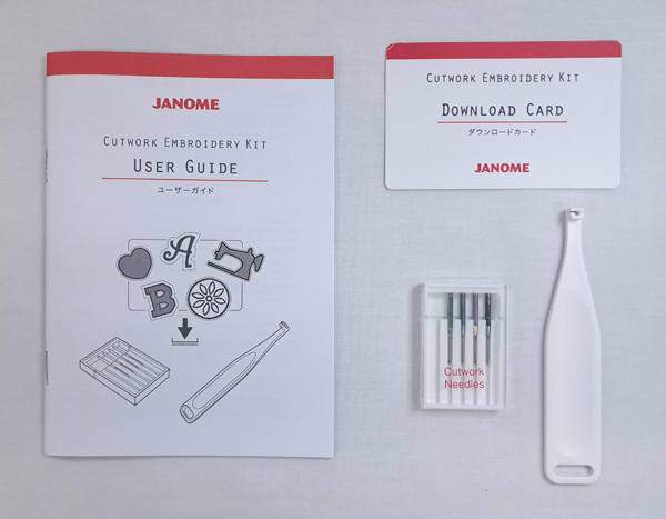 カットワークエンブロイダリーキット