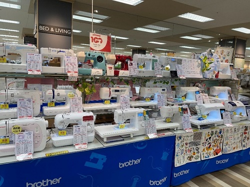 水本ミシン イトーヨーカドーアリオ葛西店 Janome ミシン