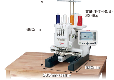 買い格安☆JANOME/ジャノメ 1頭4針ネーム刺しゅう機（業務用刺しゅう機） 770型 NS-40 ジャノメ